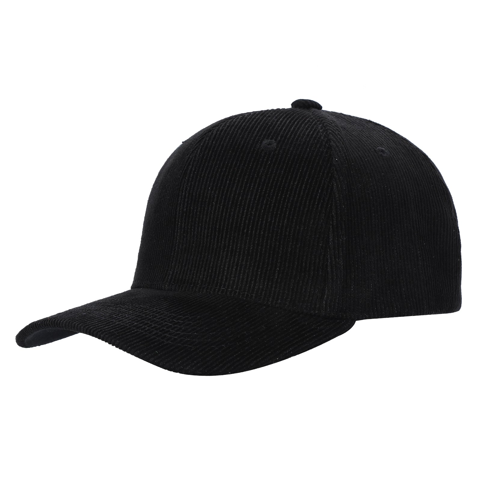 CORDUROY Solid Buckle Hat - selected color - Burzip Wholesale