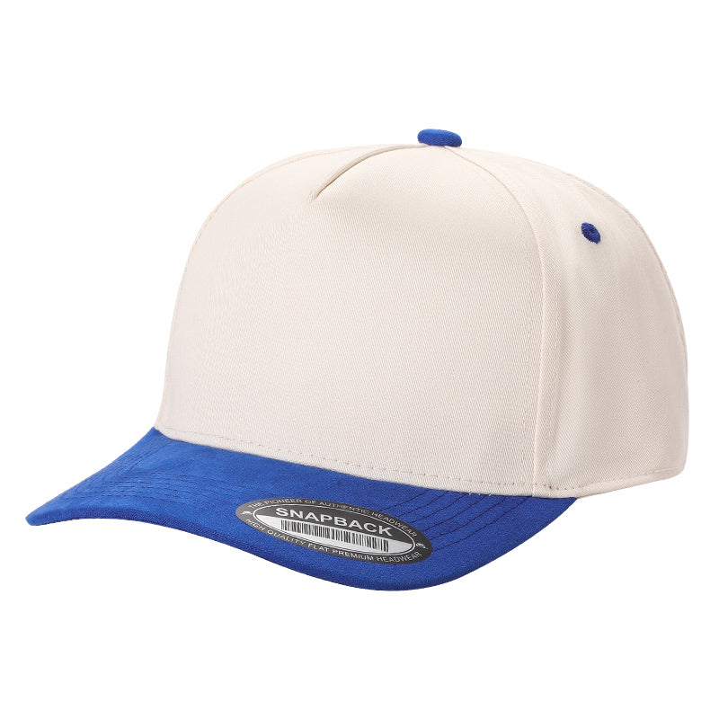 TCS-PK6-TWILL CROWN, SUEDE BILL 6PCS/PACK