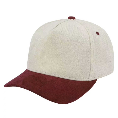 5Panel Whole Suede Fabric Snapback Blank Hats 5suede