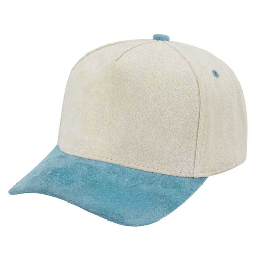 5Panel Whole Suede Fabric Snapback Blank Hats 5suede