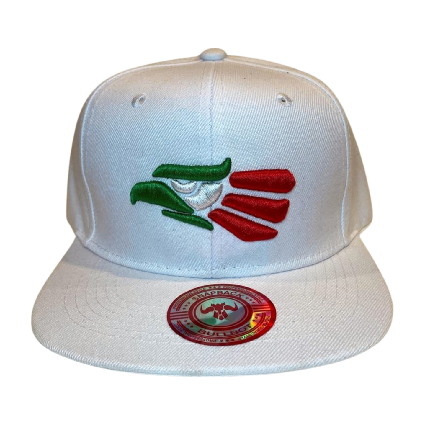 HP-DZ-EAGLE EMBROIDERY, FLAT BILL SNAPBACK