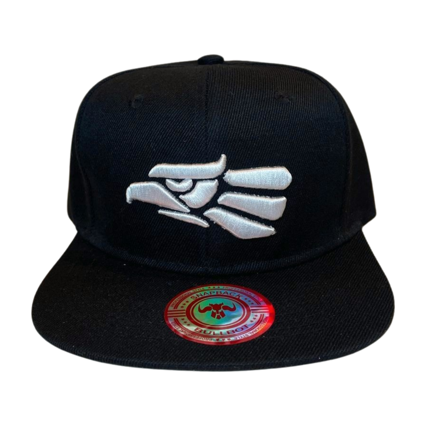 HP-DZ-EAGLE EMBROIDERY, FLAT BILL SNAPBACK