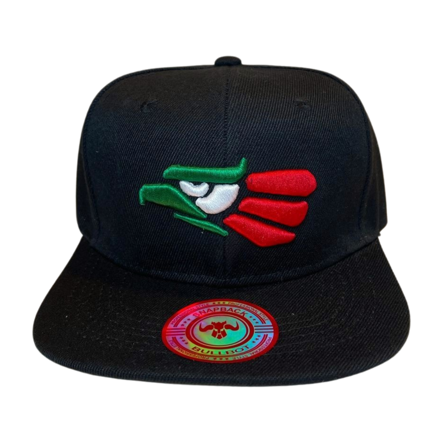 HP-DZ-EAGLE EMBROIDERY, FLAT BILL SNAPBACK