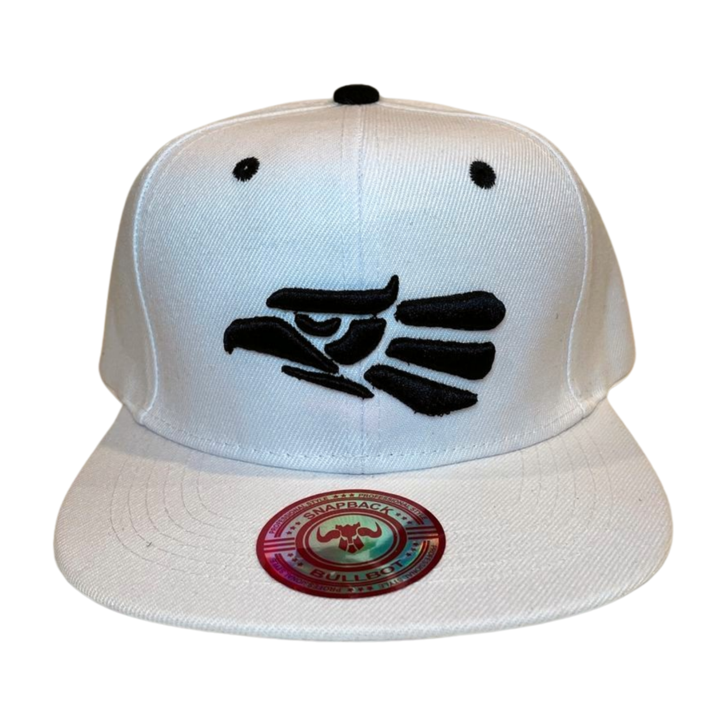 HP-DZ-EAGLE EMBROIDERY, FLAT BILL SNAPBACK