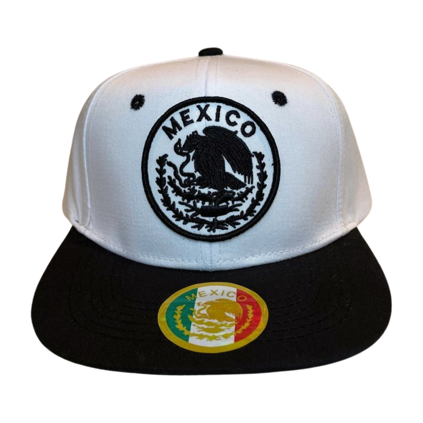 HP-DZ-EAGLE EMBROIDERY, FLAT BILL SNAPBACK