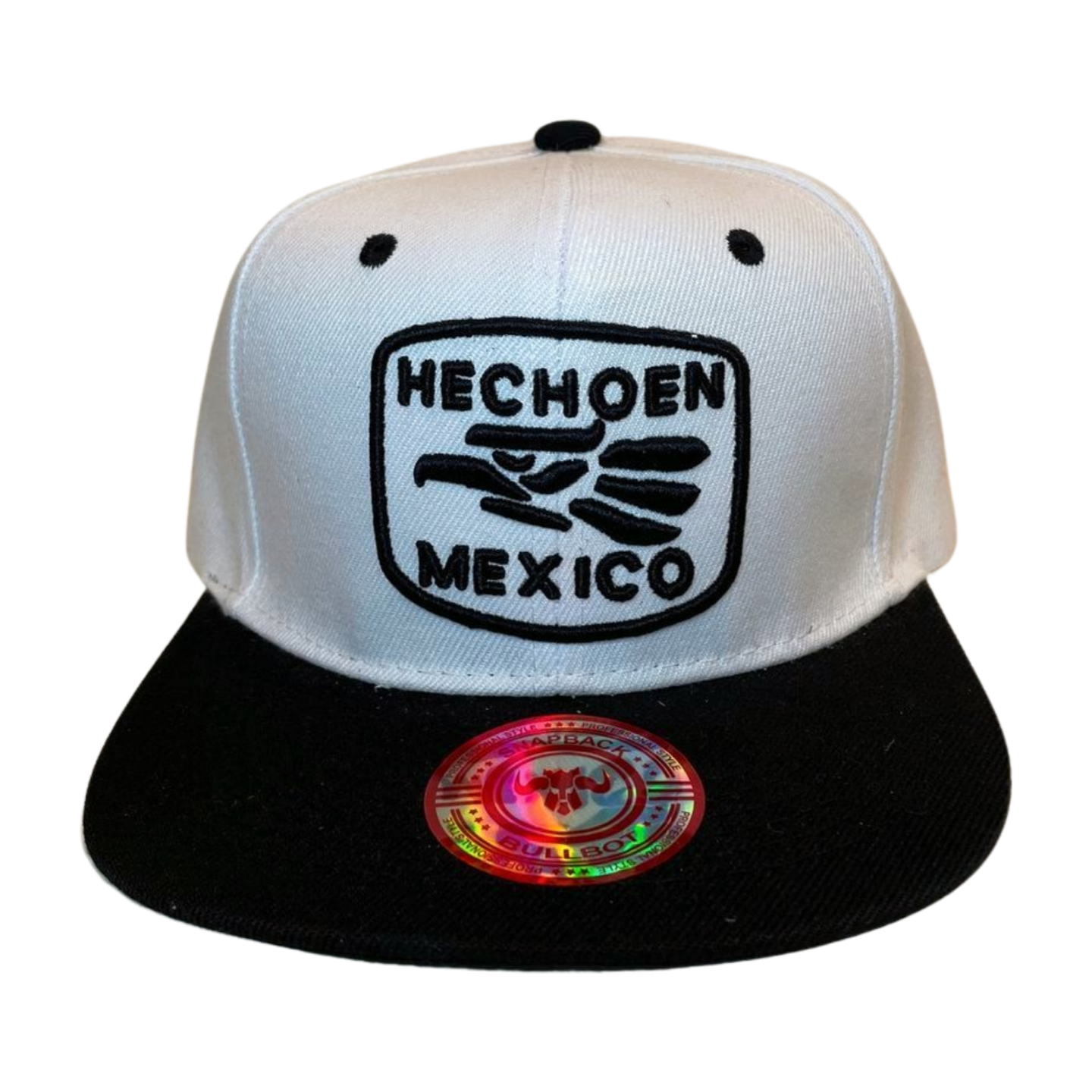 HP-DZ-HECHOEN MEXICO EMB FLATBILL SNAPBACK