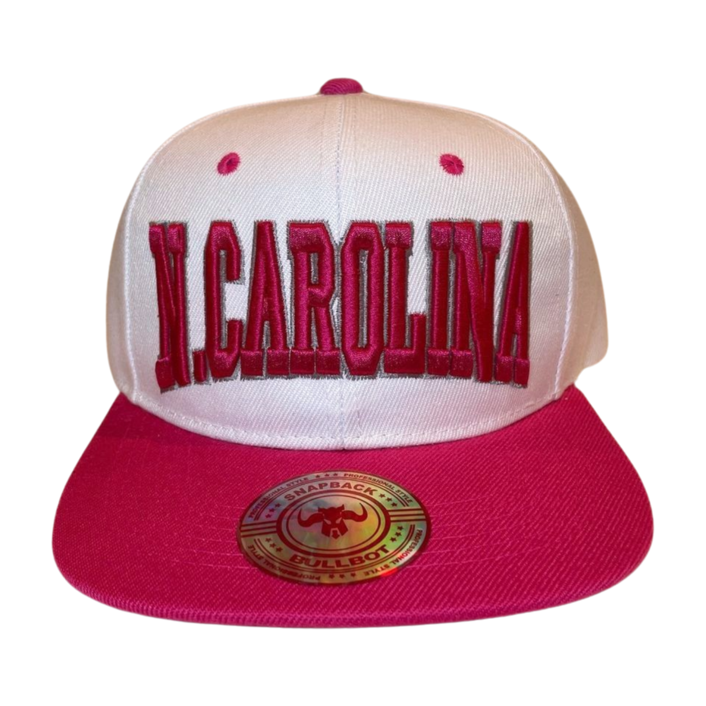 HP-DZ-NCAROLINA EMBROIDERY FLAT BILL SNAPBACK