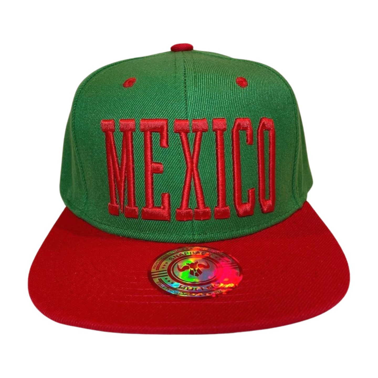 HP-DZ-MEXICO EMBROIDERY FLATBILL SNAPBACK