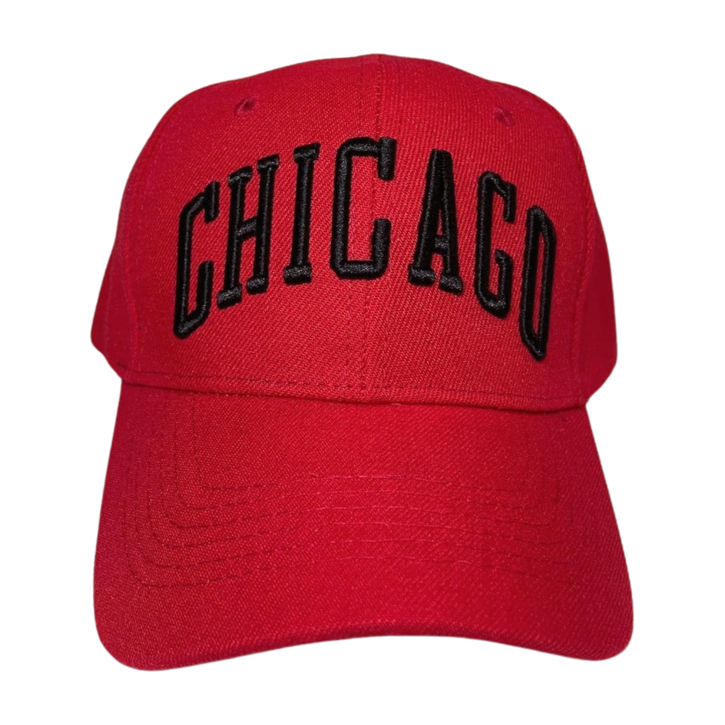 HPV-PK6-CHICAGO EMBROIDERY, VELCRO BALLCAP 6PCS/PACK
