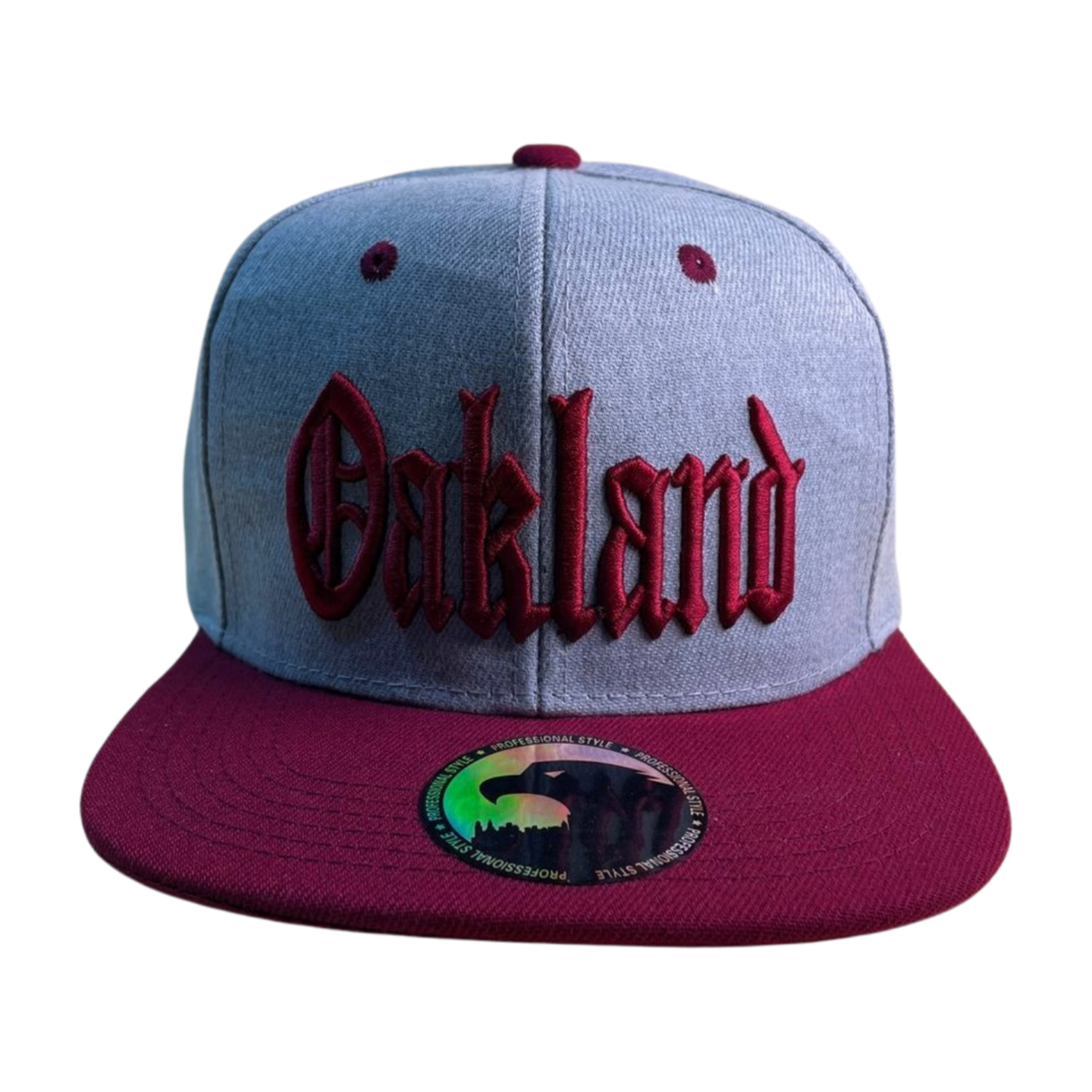 HPF-DZ-OKLAND CLASSIC LETTER EMB FLATBILL 12PCS/DZ