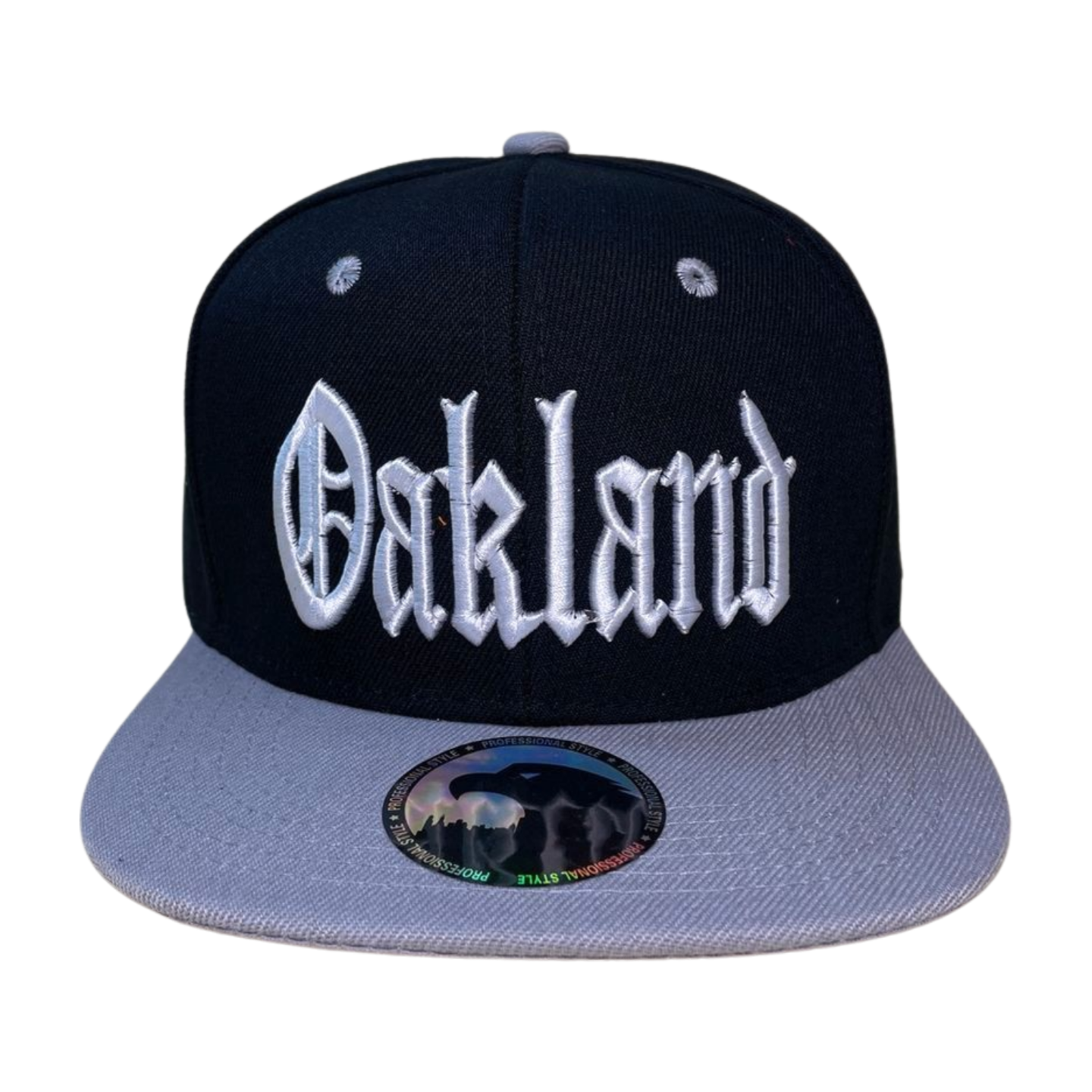 HPF-DZ-OKLAND CLASSIC LETTER EMB FLATBILL 12PCS/DZ