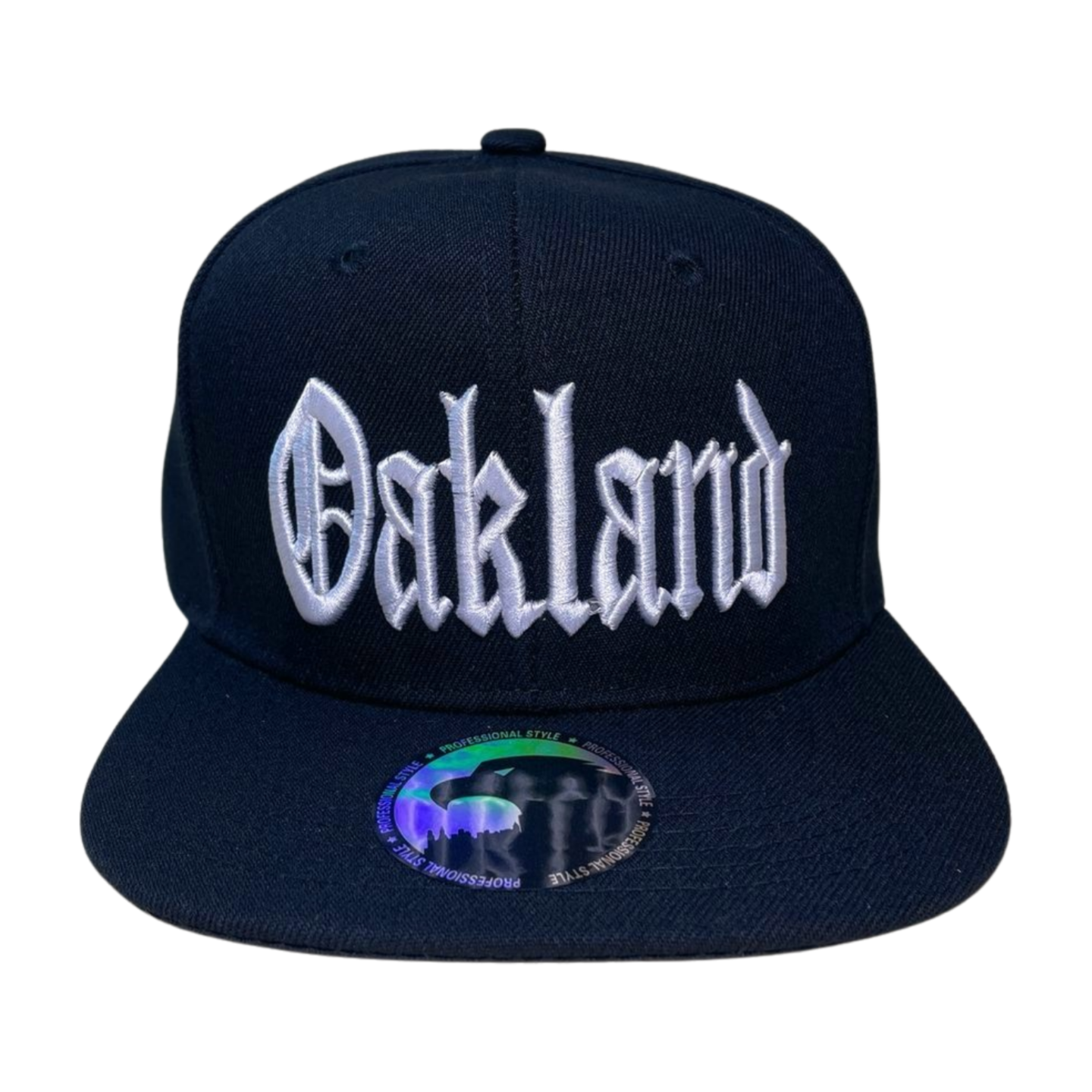 HPF-DZ-OKLAND CLASSIC LETTER EMB FLATBILL 12PCS/DZ