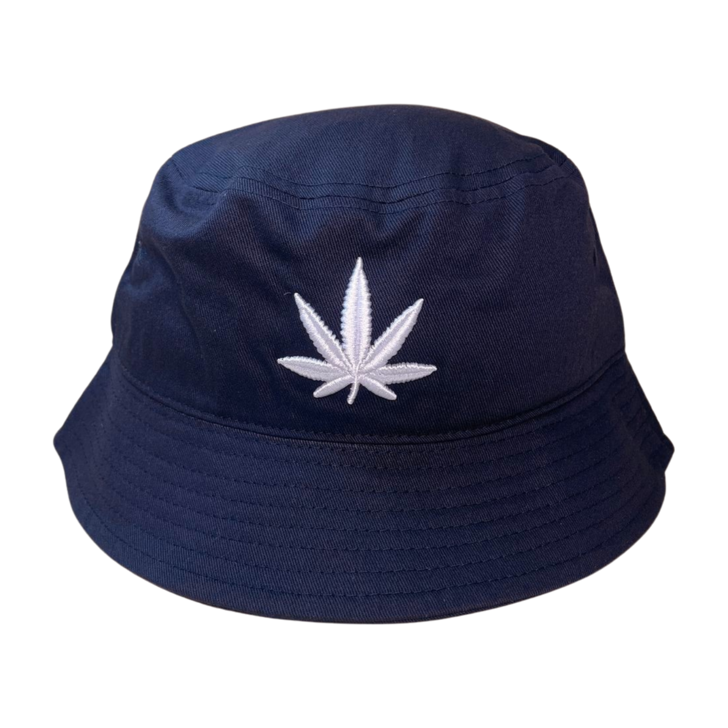 BUCKET-DZ-WITH EMBROIDERY HBC-MARIJUANA LEAVE 12PCS/DZ