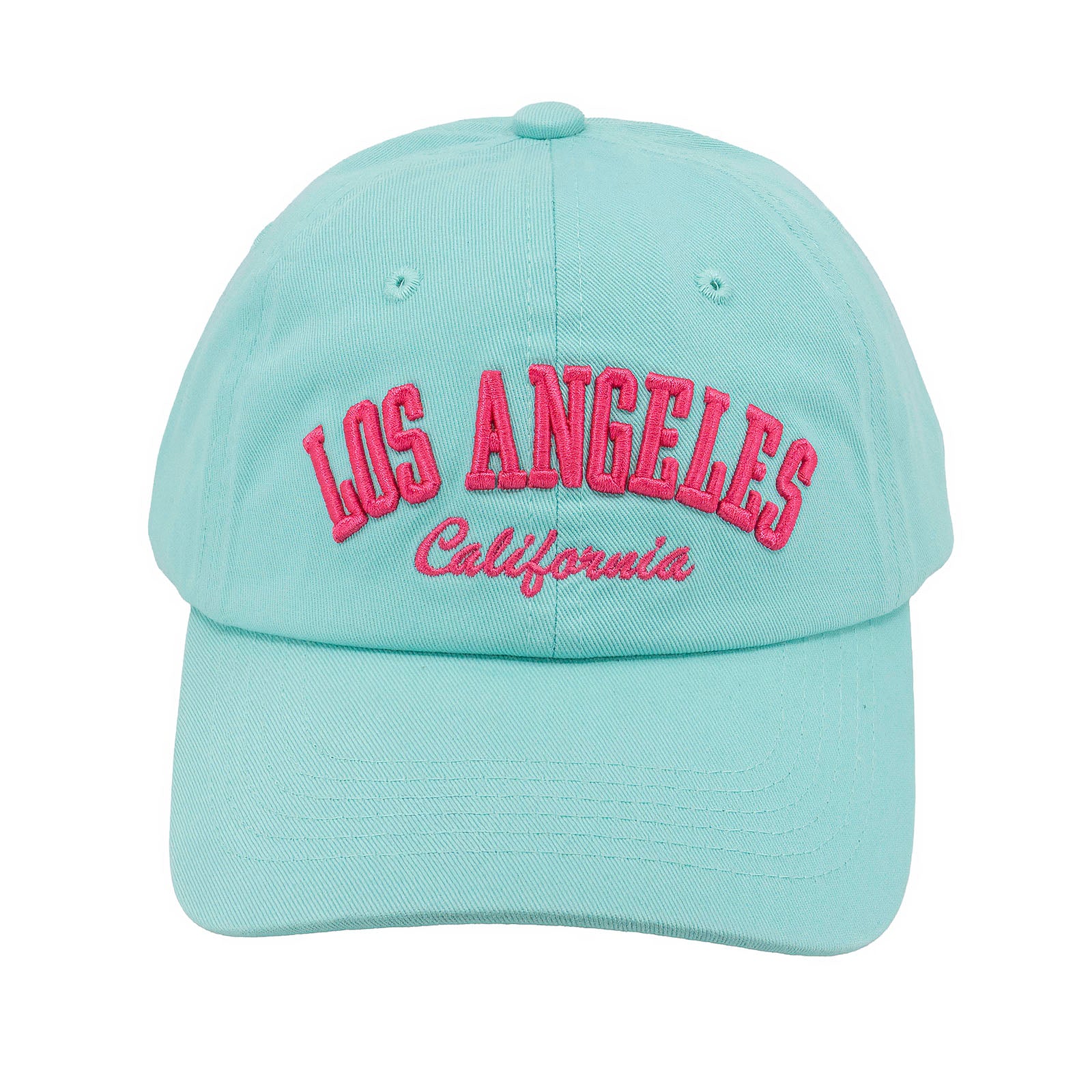WCDH-PC-LOS ANGELES EMBROIDERY COTTON DAD HAT