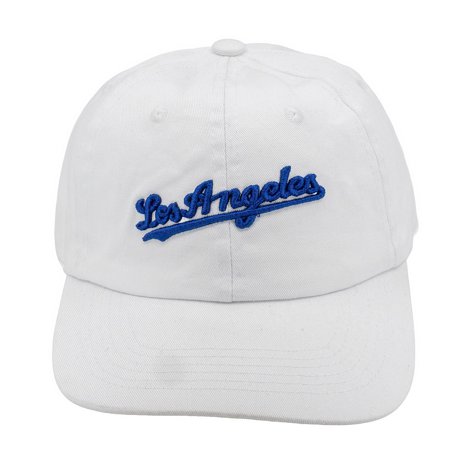 HCDH-6PK-LOS ANGELES EMBROIDERY COTTON DAD HAT HI CAP