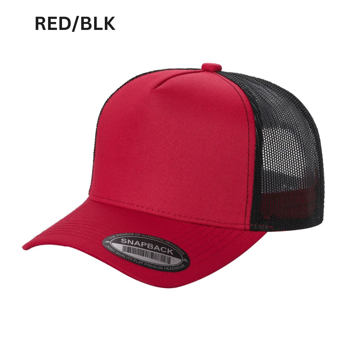 5panel Twill Crown Tracker Mesh Snapback 2tone 5trtm | Burzip Inc