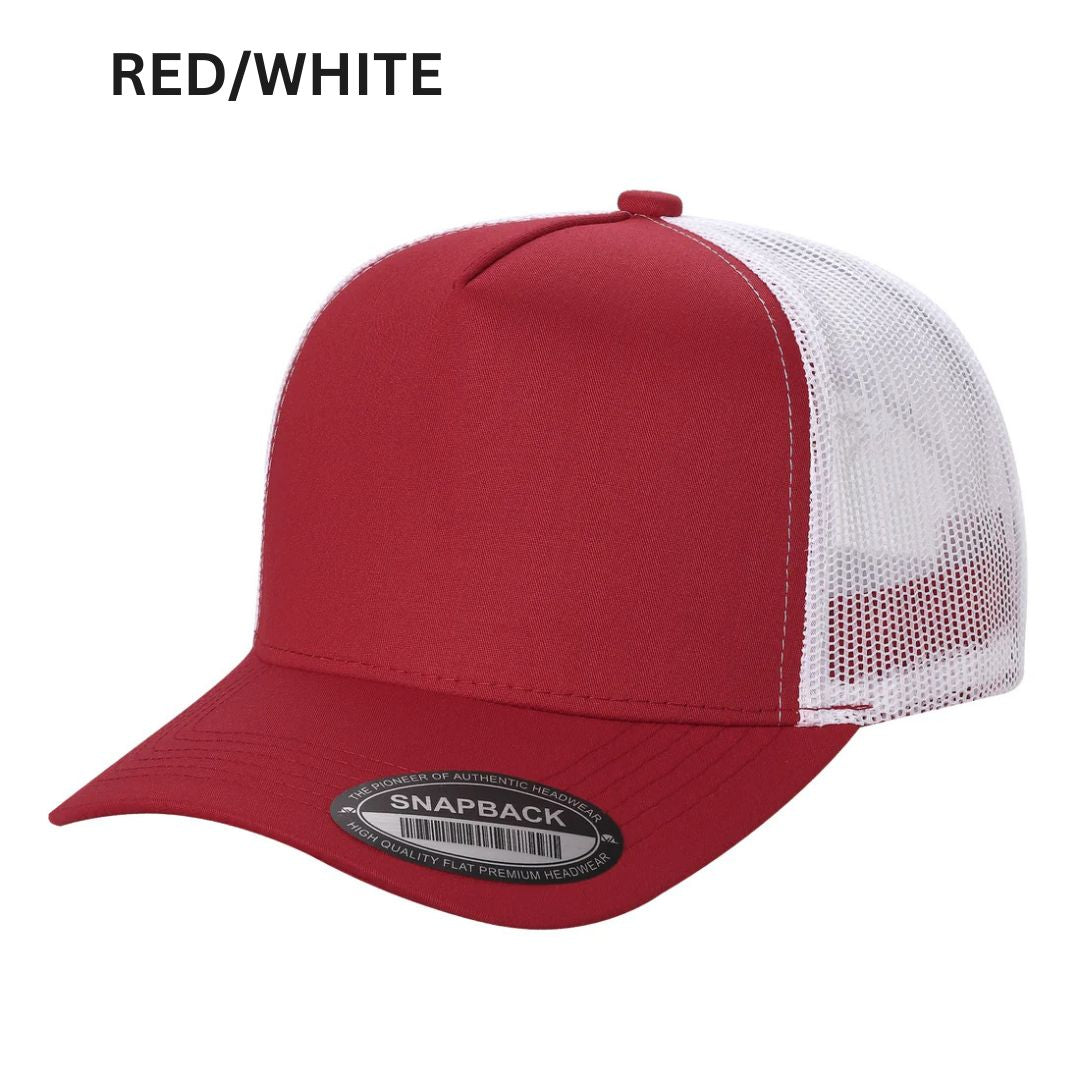 5panel Twill Crown Tracker Mesh Snapback 2tone 5trtm | Burzip Inc