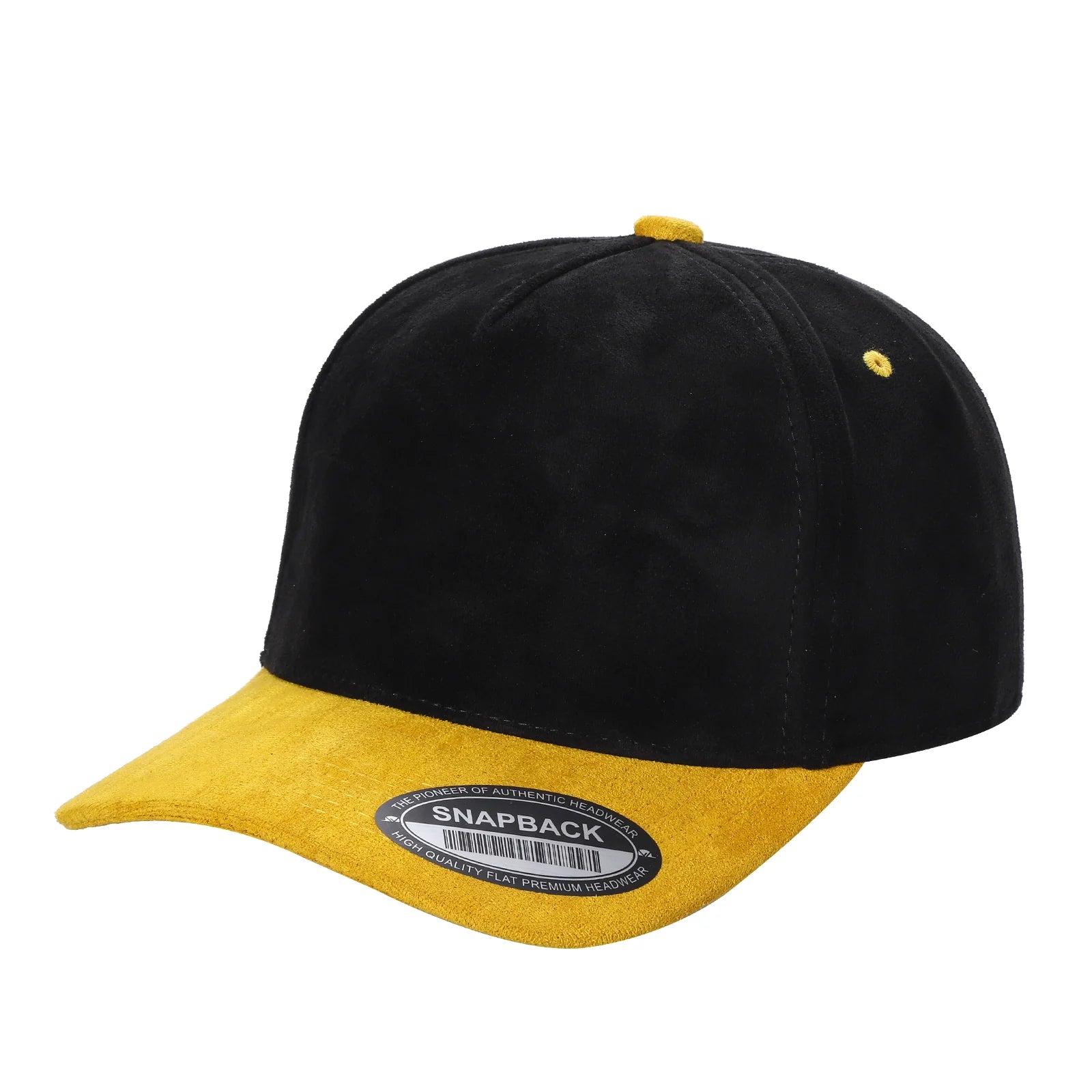 5SUEDE-PC-SOLID SUEDE FABRIC 5PANEL-PREPACK