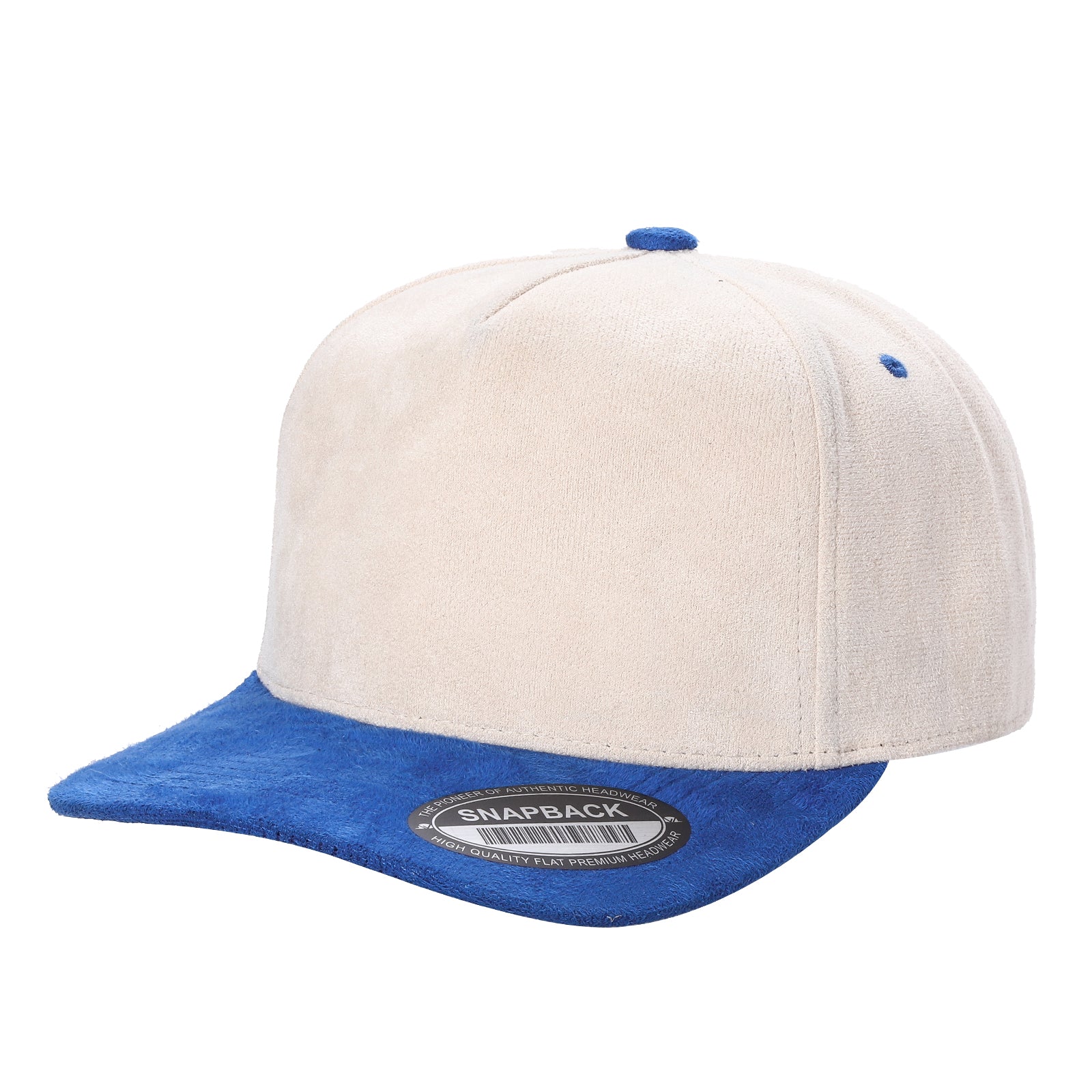5SUEDE-PC-SOLID SUEDE FABRIC 5PANEL-PREPACK