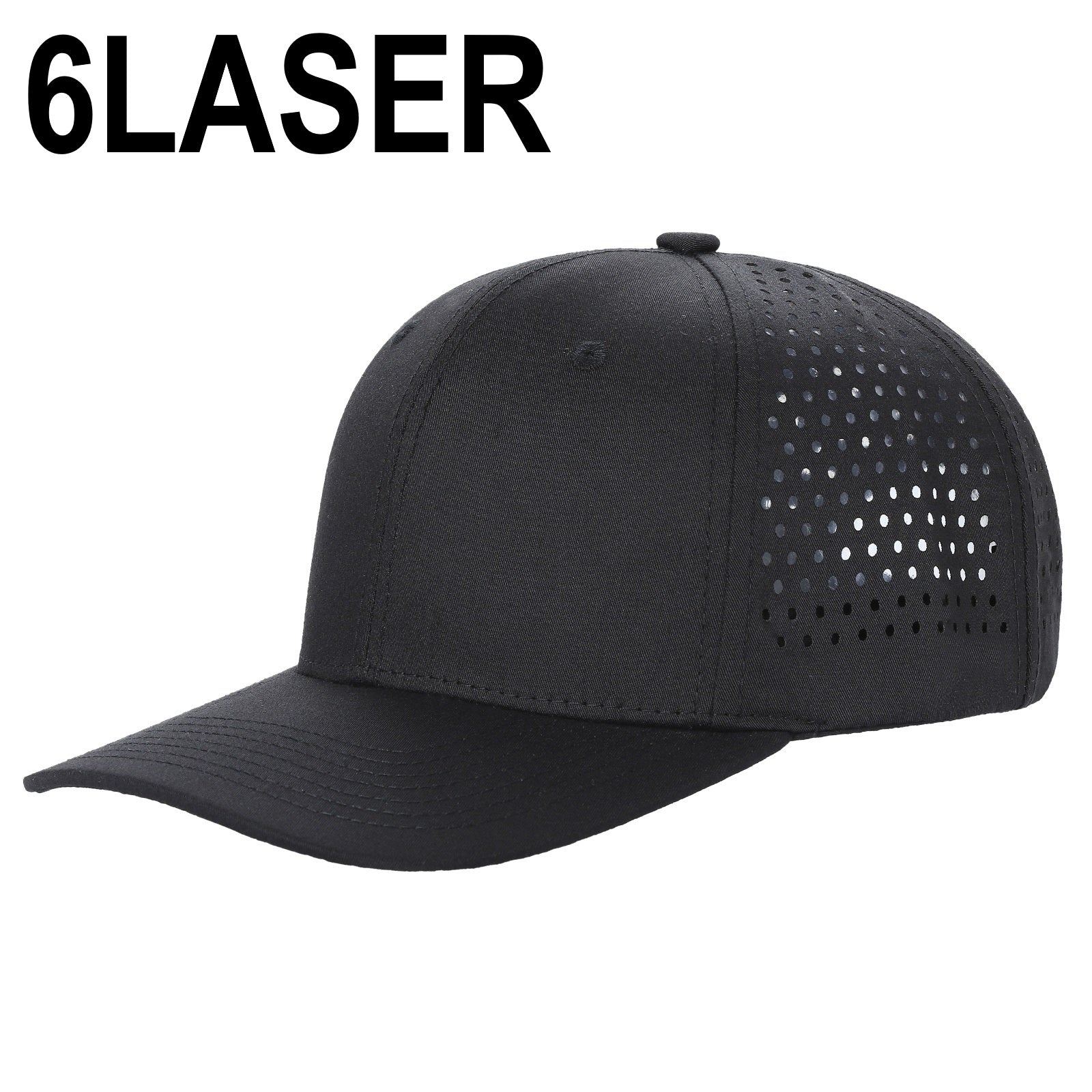 7LASER-DZ-7PANEL LASER VENTED HAT-12PCS/DZ