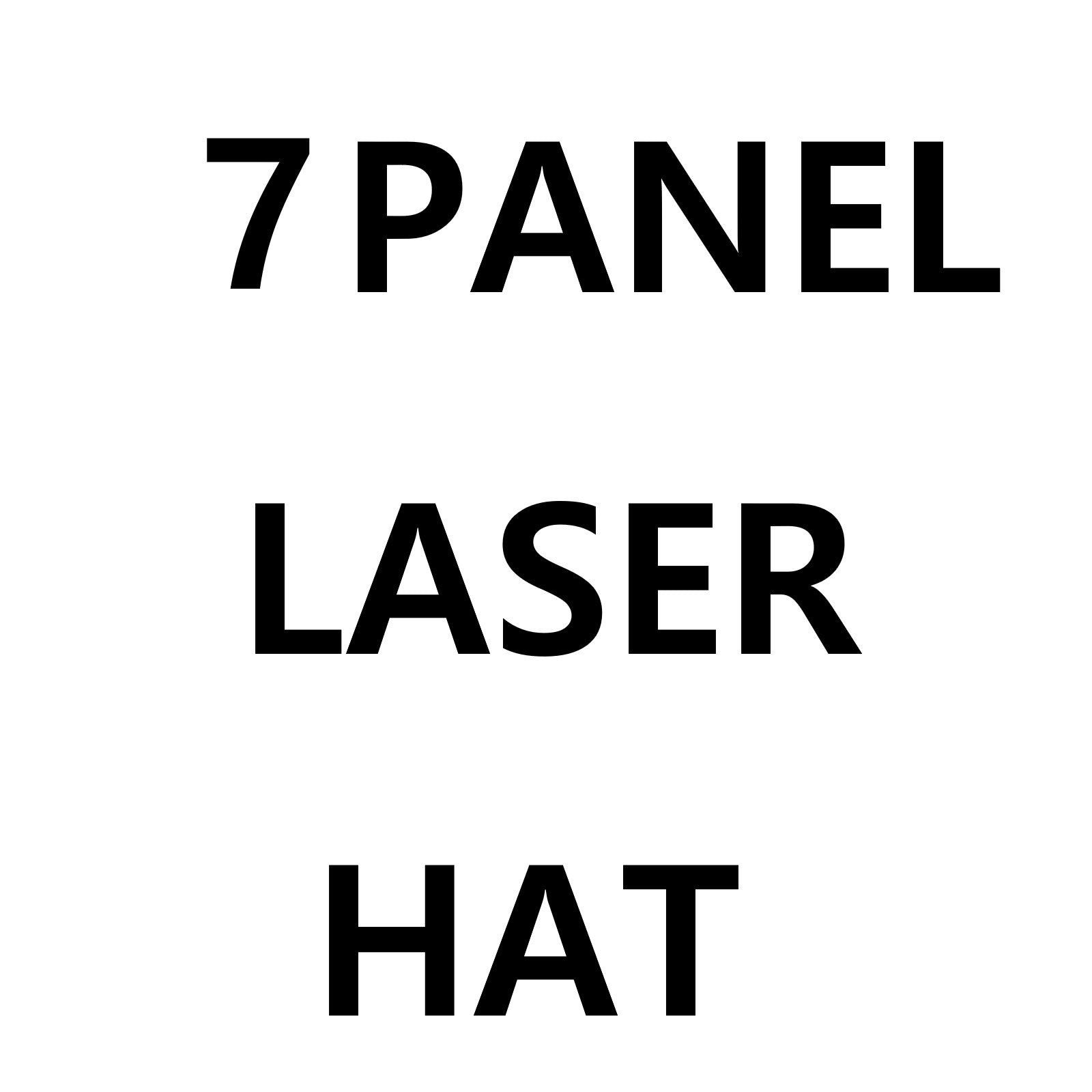 7LASER-DZ-7PANEL LASER VENTED HAT-12PCS/DZ