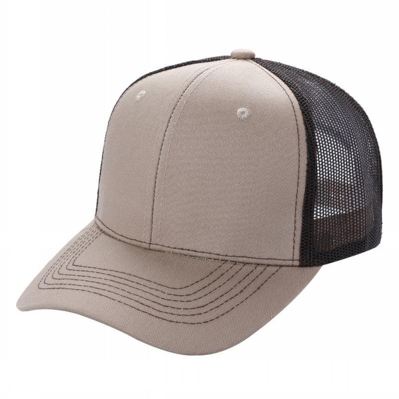 6CTM - 6 Panel Curve Trucker Mesh 2-Tone Hat
