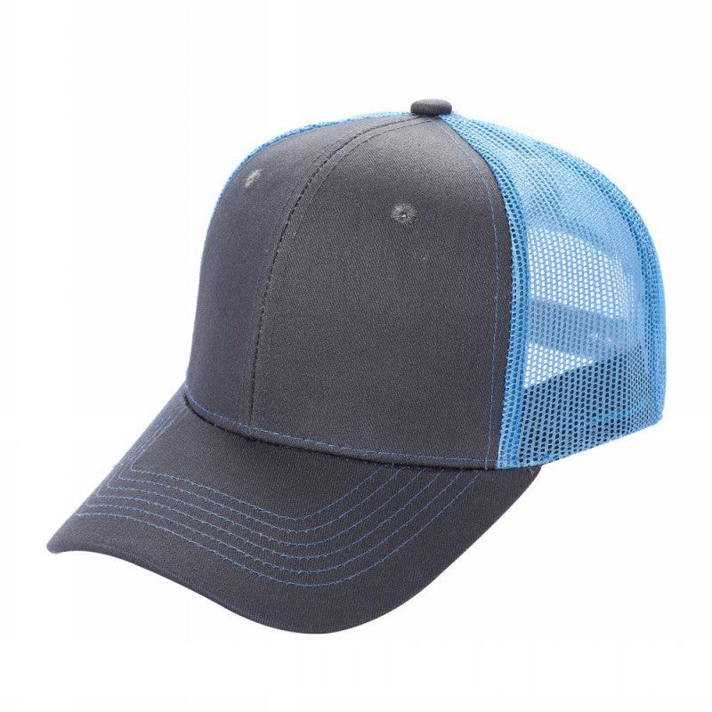 6CTM - 6 Panel Curve Trucker Mesh 2-Tone Hat