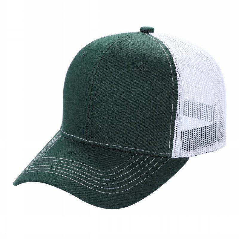 6CTM - 6 Panel Curve Trucker Mesh 2-Tone Hat