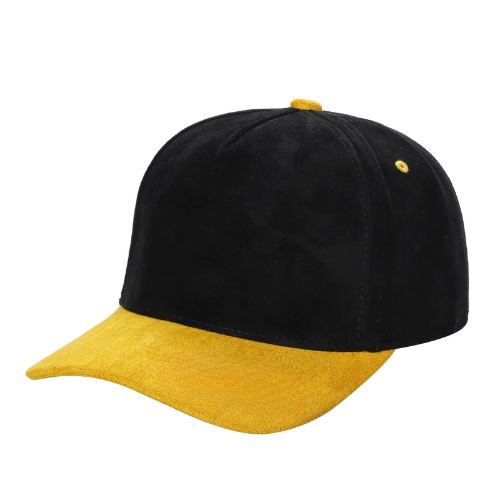 5Panel Whole Suede Fabric Snapback Blank Hats 5suede