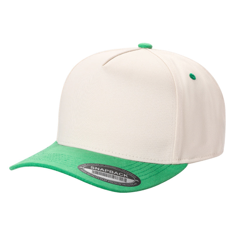 TCS-PK6-TWILL CROWN, SUEDE BILL 6PCS/PACK