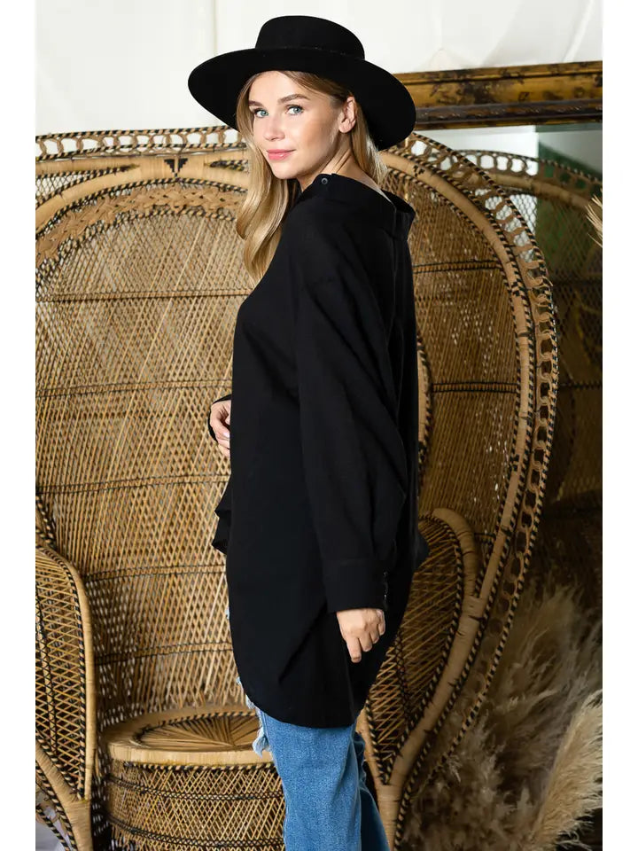 ST0105-PK3-WASHED OVERSIZED BUTTON UP SHIRTS-$18 (SML:111=3PCS)