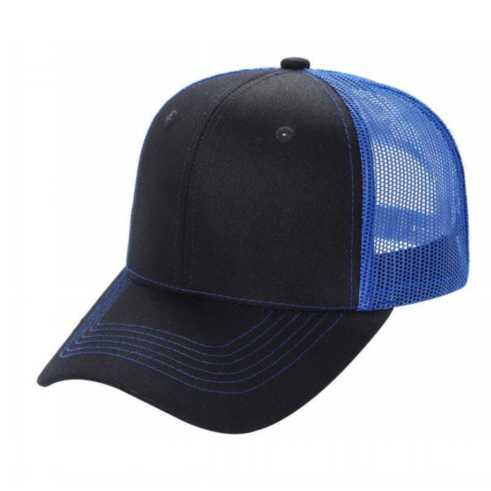 6CTM2-DZ-6Panel 2TONE Trucker Mesh Hat 12PCS/DZ