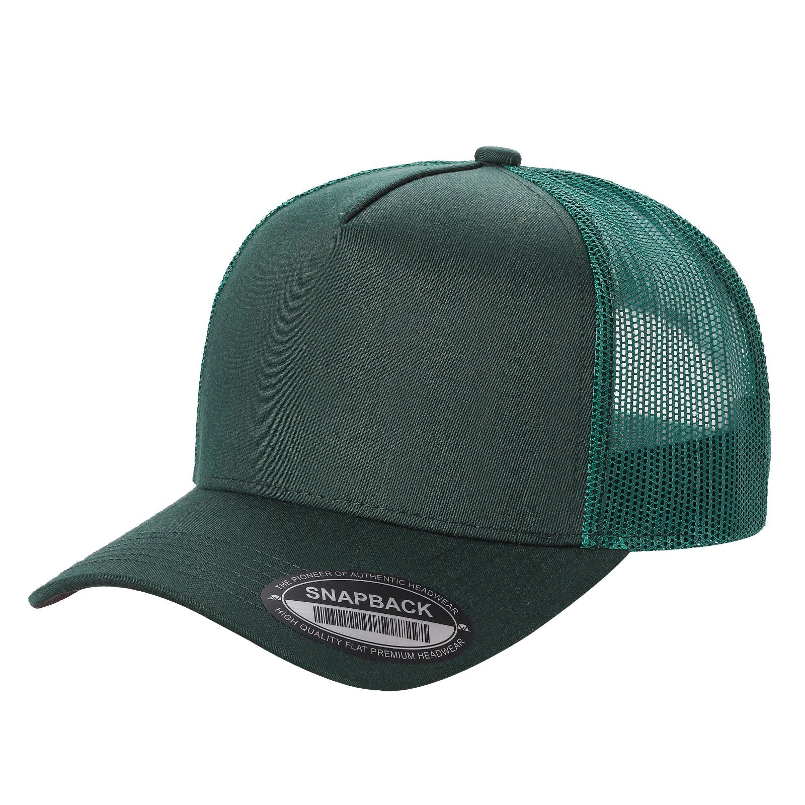 5panel Twill Crown Tracker Mesh Snapback Solid 5trtm - ROYAL - Burzip Wholesale