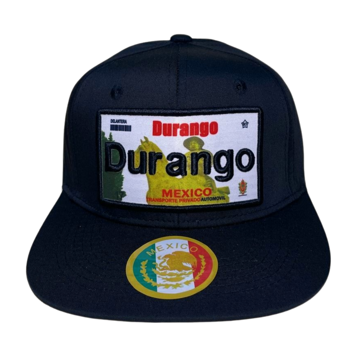 HTF-MX CITY-BLK SNAPBACK WITH PATCH, EMBROIDERY (12PCS/DZ)