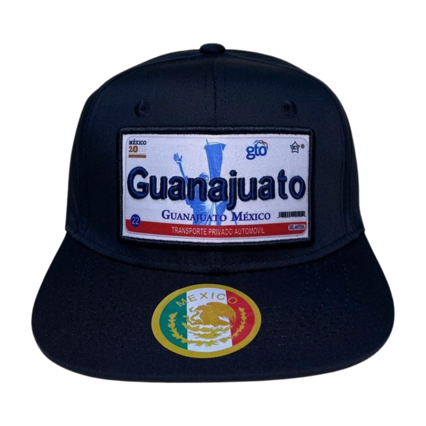 HTF-MX CITY-BLK SNAPBACK WITH PATCH, EMBROIDERY (12PCS/DZ)