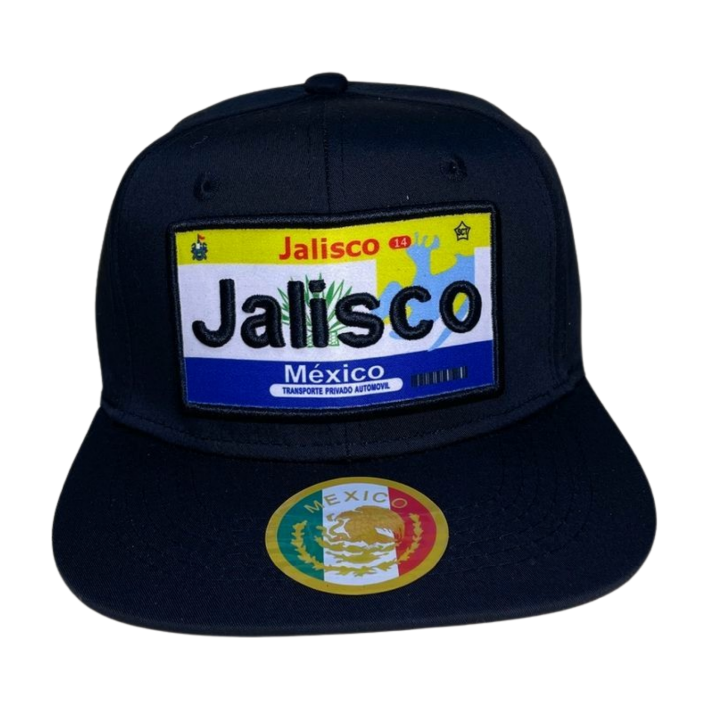 HTF-MX CITY-BLK SNAPBACK WITH PATCH, EMBROIDERY (12PCS/DZ)