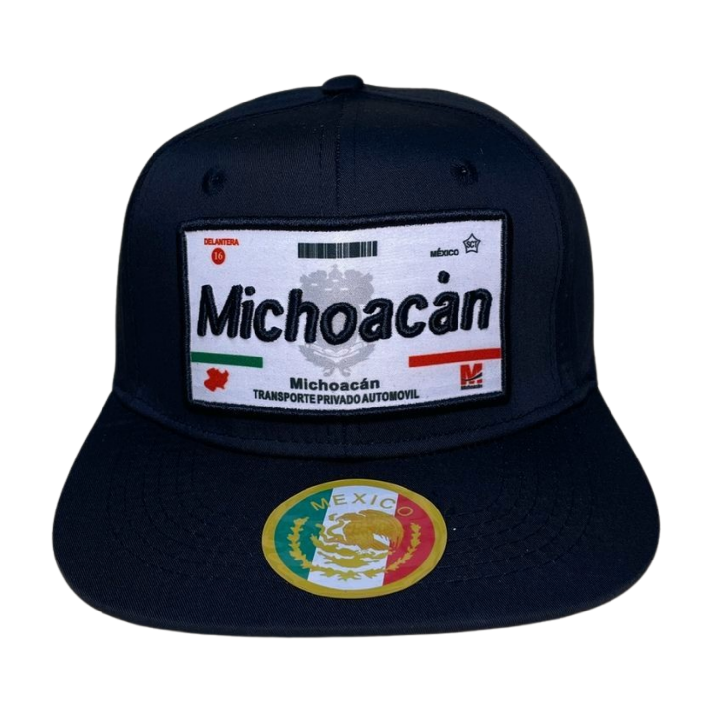 HTF-MX CITY-BLK SNAPBACK WITH PATCH, EMBROIDERY (12PCS/DZ)