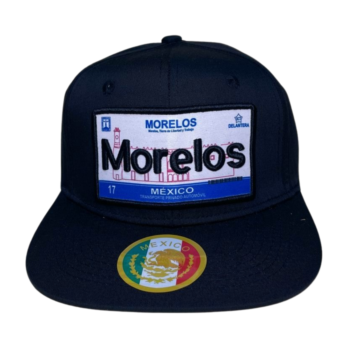 HTF-MX CITY-BLK SNAPBACK WITH PATCH, EMBROIDERY (12PCS/DZ)