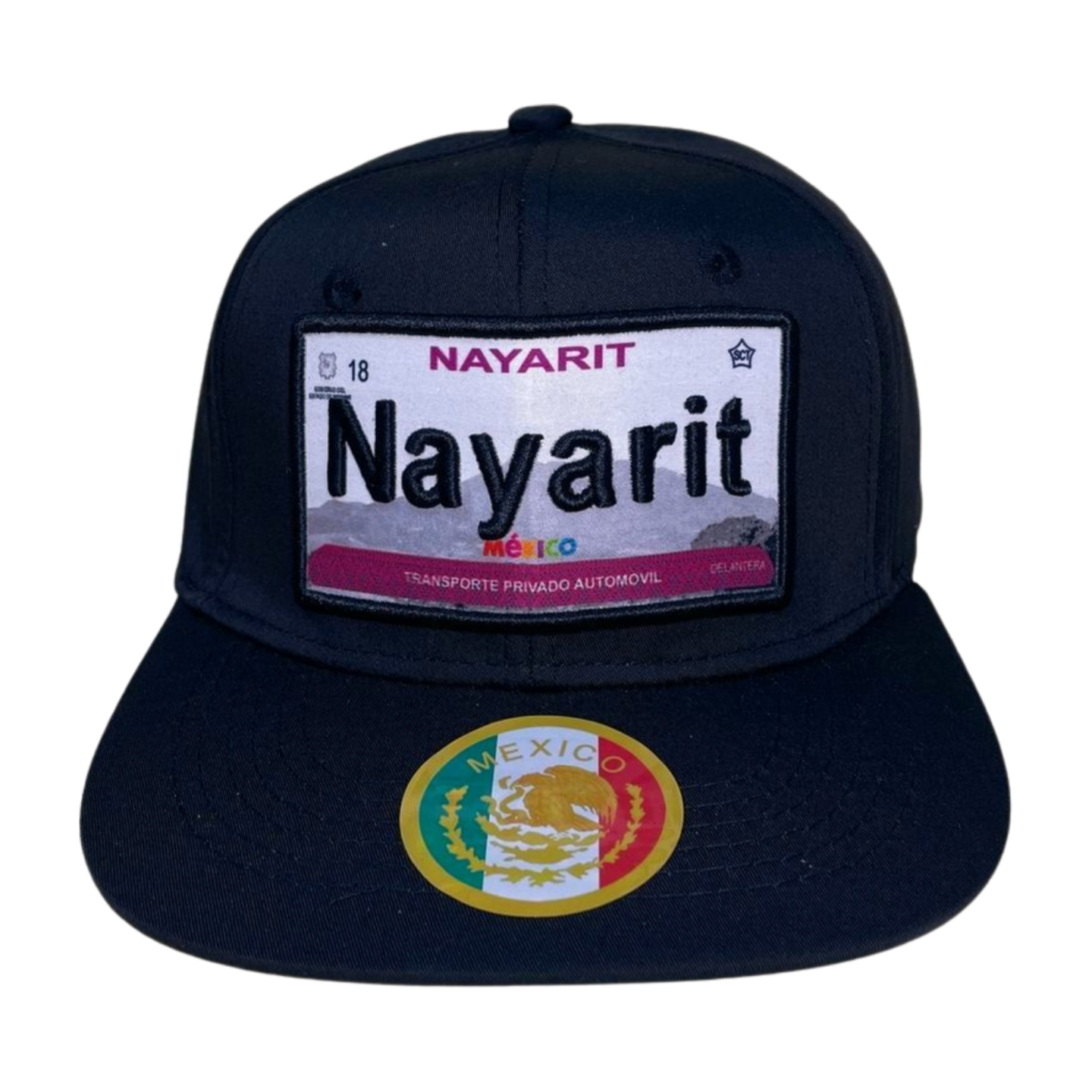 HTF-MX CITY-BLK SNAPBACK WITH PATCH, EMBROIDERY (12PCS/DZ)