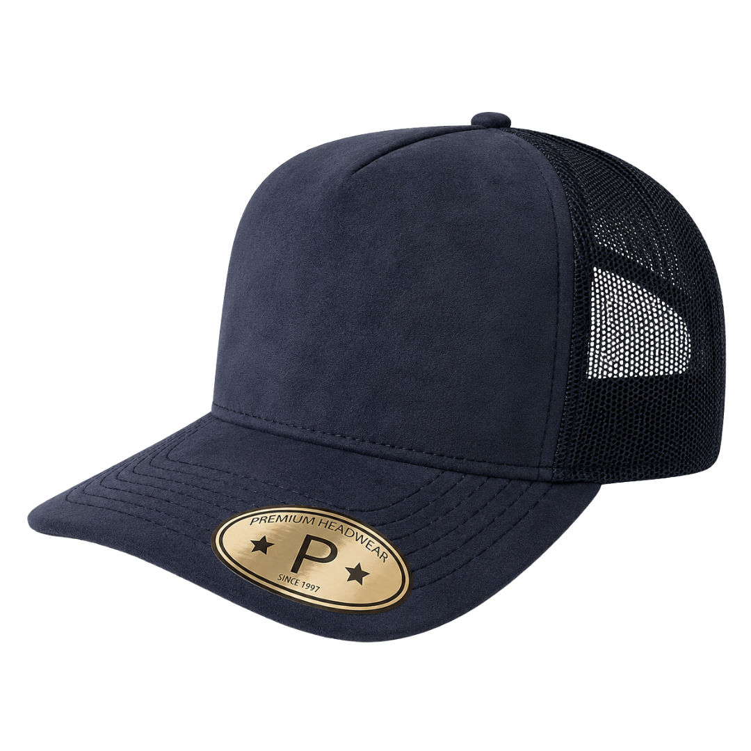 SUM-5PANEL, SUEDE FRONT, MESH BACK