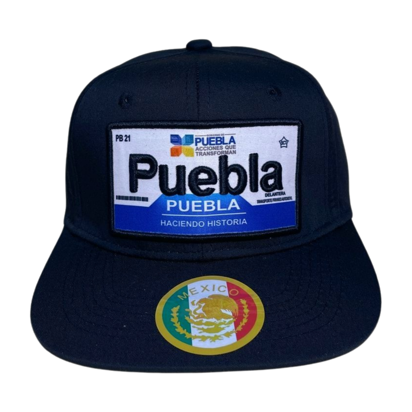 HTF-MX CITY-BLK SNAPBACK WITH PATCH, EMBROIDERY (12PCS/DZ)