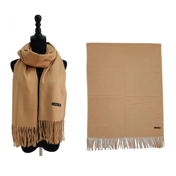 Cashmere Feel Plain Scarves 4670