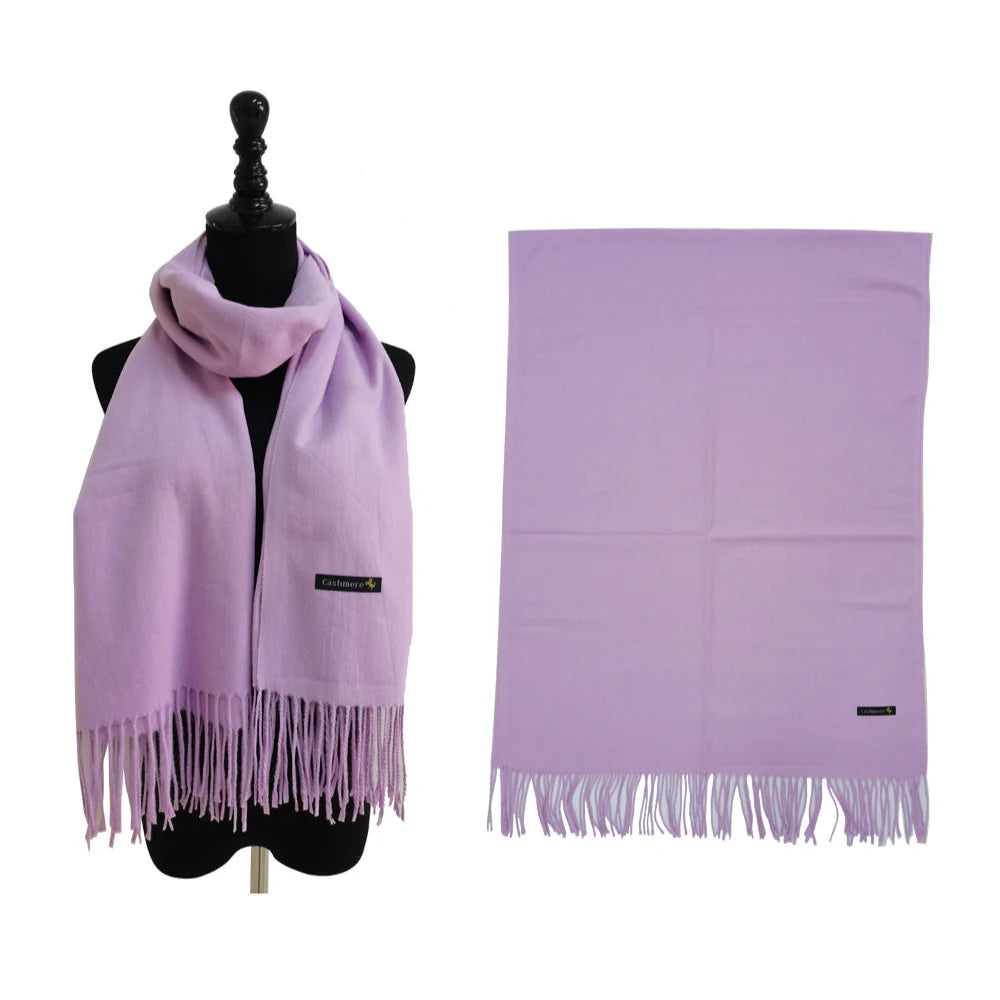 Cashmere Feel Plain Scarves 4670