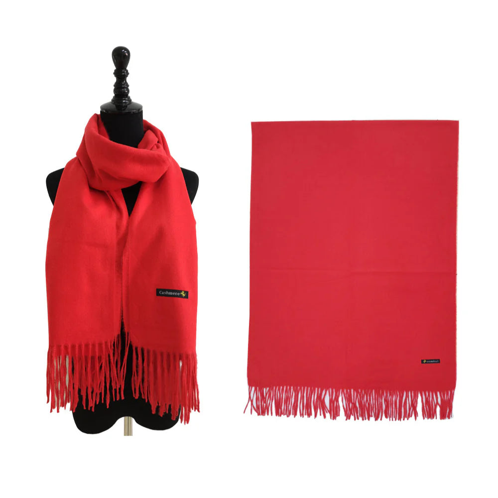 Cashmere Feel Plain Scarves 4670