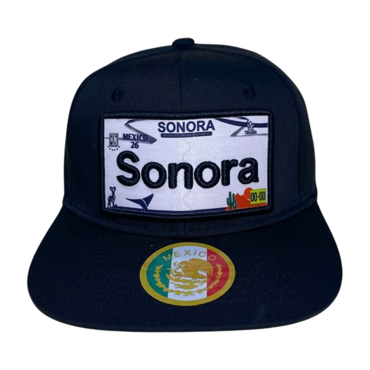 HTF-MX CITY-BLK SNAPBACK WITH PATCH, EMBROIDERY (12PCS/DZ)