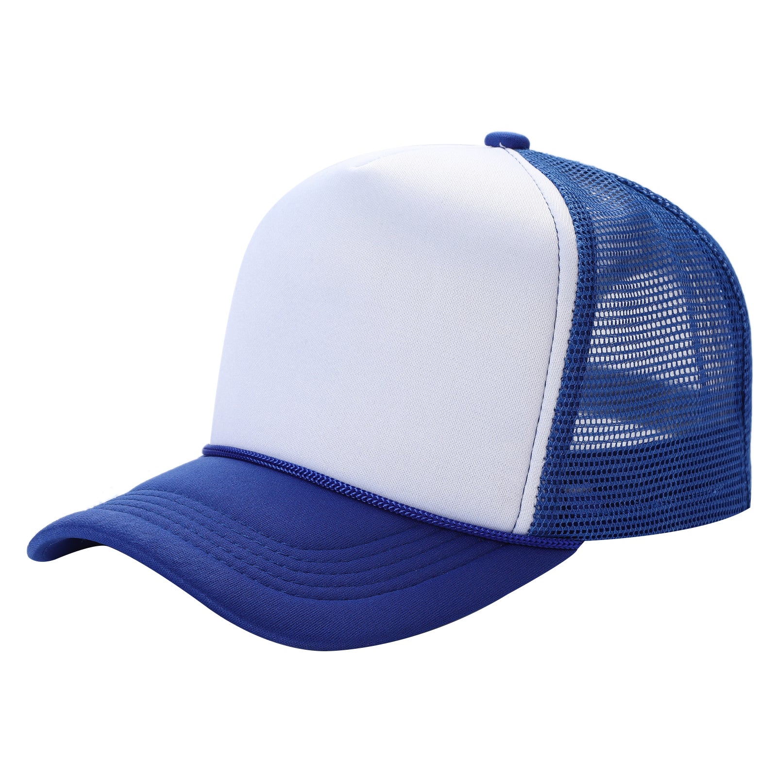 STM2-DZ-SPONGE FOAM TRUCKER HAT 2Tone 12PCS/DZ