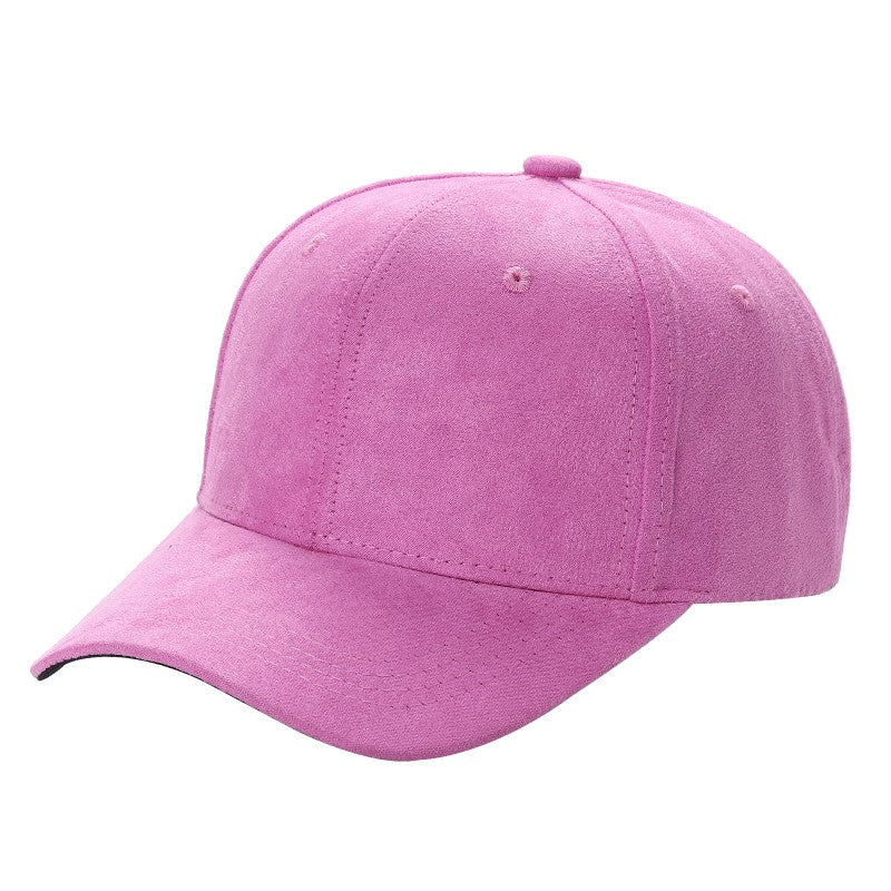 6PANEL SUEDE CAPS
