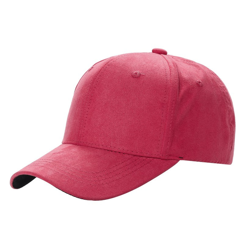 6PANEL SUEDE CAPS