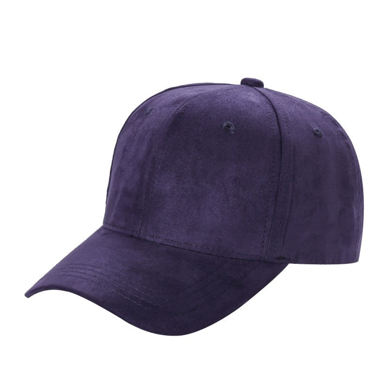 6PANEL SUEDE CAPS