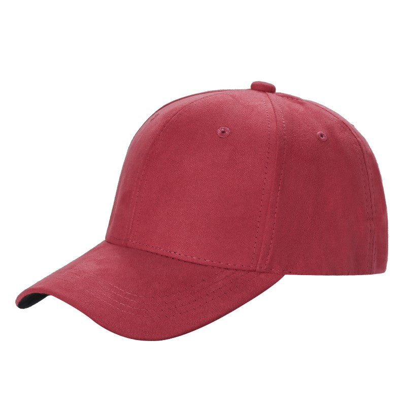 6PANEL SUEDE CAPS